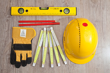 Image showing Carpenter equipment
