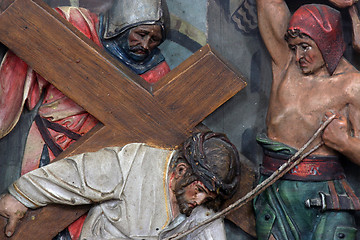 Image showing 3rd Stations of the Cross