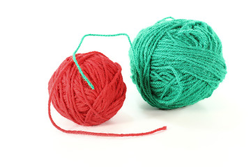 Image showing colorful Wool