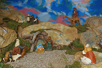 Image showing Nativity Scene