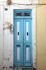 Image showing Traditional door from Sousse, Tunis