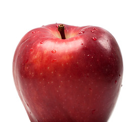 Image showing Red ripe apple