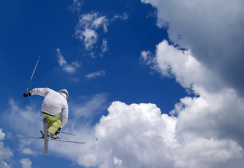 Image showing Freestyle skiing