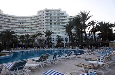 Image showing Hotel swimming pool