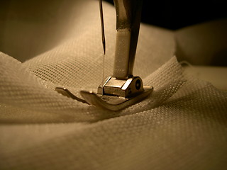 Image showing detail of sewingmachine