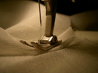 Image showing detail of sewingmachine