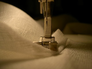 Image showing detail of sewingmachine