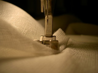 Image showing detail of sewingmachine