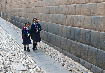 Image showing Peruvian children