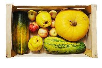 Image showing still life, vegetables and fruits 