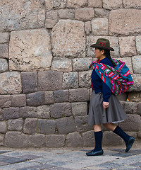 Image showing Peruvian woman