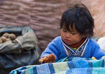 Image showing Peruvian child