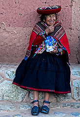 Image showing Peruvian woman