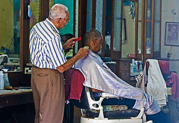 Image showing Barber shop