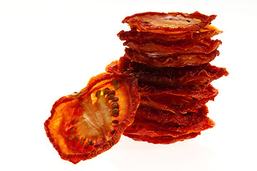 Image showing Italian sun dried tomatoes