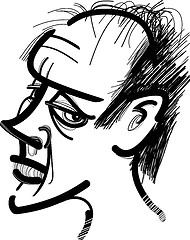 Image showing caricature of man