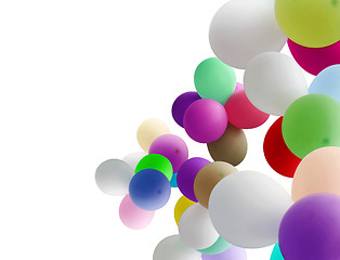 Image showing colorful balloons