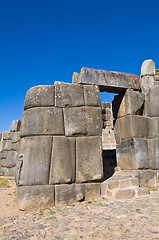 Image showing Sacsayhuaman , Peru