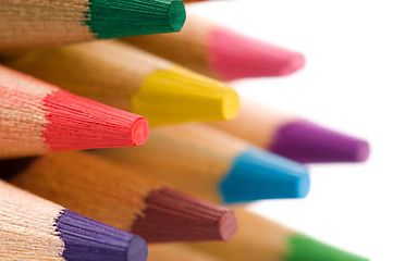 Image showing Pencils on white