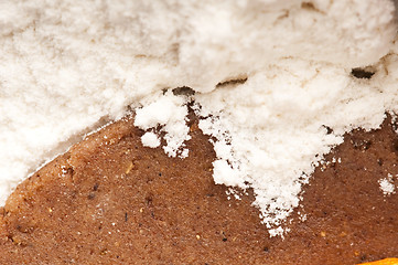 Image showing Christmas baking - gingerbreads