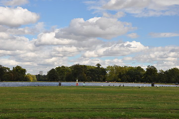 Image showing Kensington Gardens in London