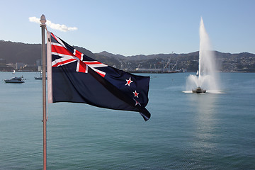 Image showing New Zealand flag