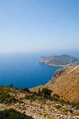 Image showing View of Assos village in Kefalonia, Greece