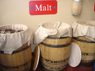 Image showing Malt In A Brewery