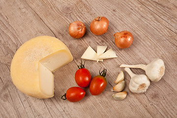 Image showing Pecorino Cheese