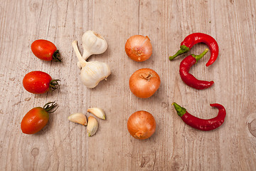 Image showing Raw fresh spices
