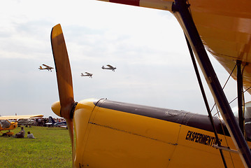 Image showing Aviation show 