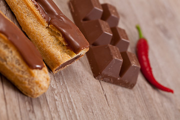 Image showing Chocolate pastry