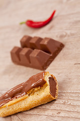 Image showing Chocolate pastry