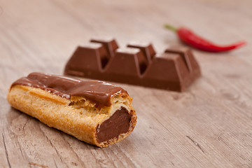 Image showing Chocolate pastry