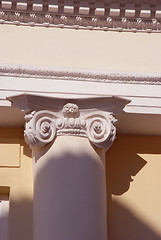 Image showing Ancient building column 
