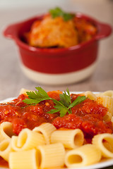 Image showing Italian pasta