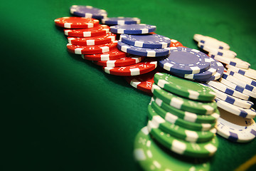 Image showing Poker chips