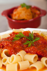 Image showing Italian pasta