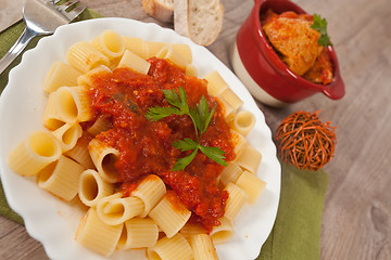 Image showing Italian pasta