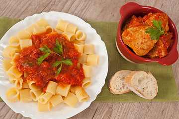 Image showing Italian pasta