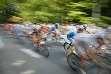 Image showing Cyclists