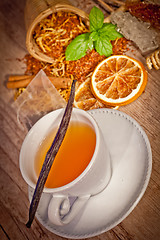 Image showing Tea background