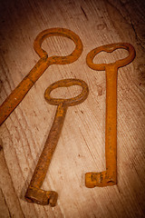 Image showing Old keys