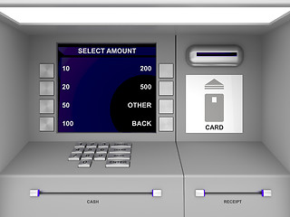 Image showing ATM machine