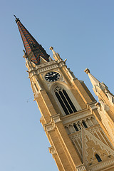 Image showing Novi Sad catholic church