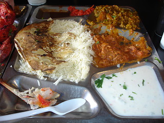 Image showing Spicy Indian Meal