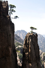 Image showing Landscape of rocky mountains