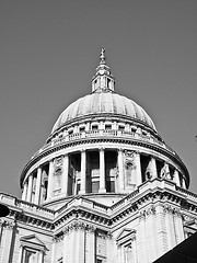 Image showing St Paul Cathedral, London