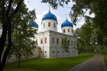 Image showing Russian Orthodox church of Juriev monastery