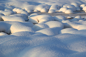 Image showing fresh snow background